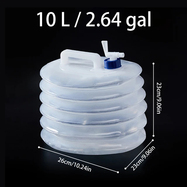 10 Liter Collapsible Bucket (2.64 Gallons)