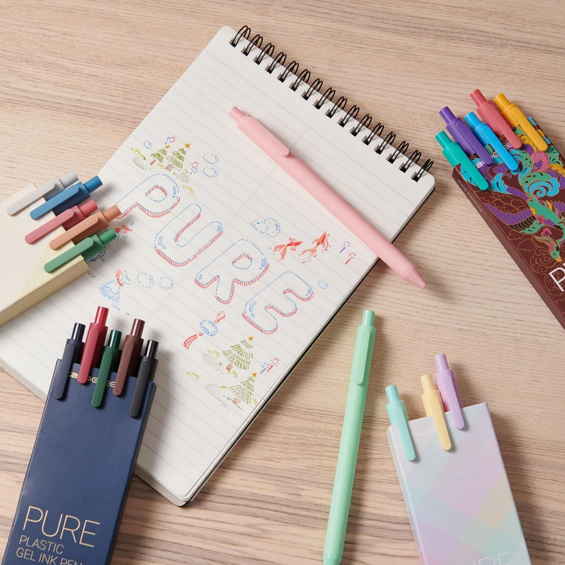 Acquista 4 pezzi/pacco penna gel da 0,5 mm per studenti che scrivono penna inchiostro nero penna di cancelleria materiale scolastico per ufficio in Italia a partire da 3.59