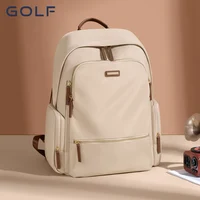 GOLF2023 New Women's Backpack Fashion Contrast Color Computer Backpack Leisure Commuting School Bag Female College Students 1