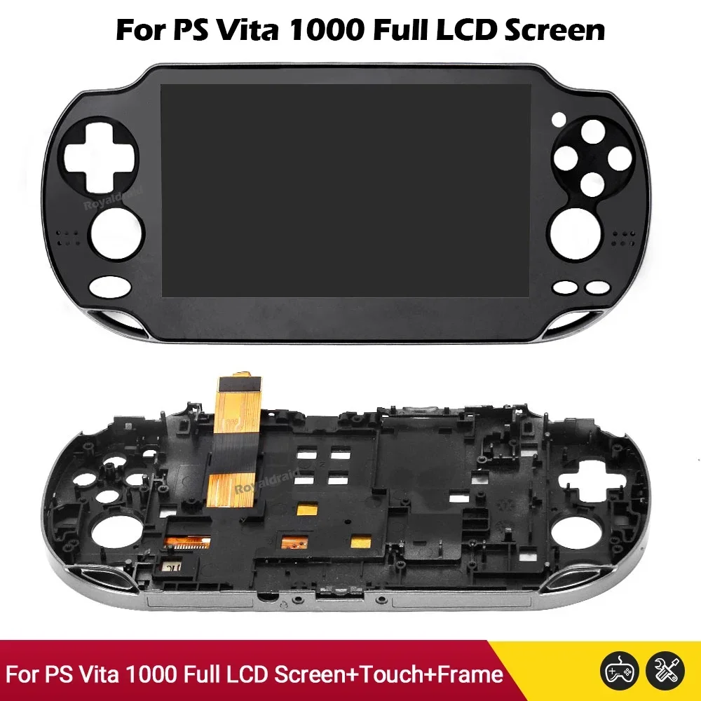 Lcd screen replacement Original LCD Screen oled Display Screen For PSVITA1000 PS VITA 1000 VITA1000 LCD Display + Touch + Frame Full Assembly