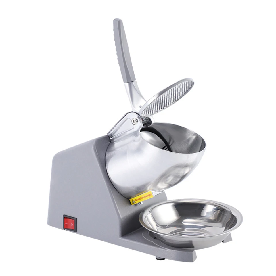 Electric Ice Crusher Smoothie Shaver Slush Ice Block Breaking grinder Machine 85KG/H 220V/110V ice crusher machine