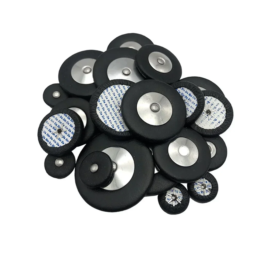 Professional Leather Tenor Saxophone Pads Sax Button Leather Pad For Woodwind Musical Instrument Parts Accessories 25pcs saxophone accessories saxophone pads