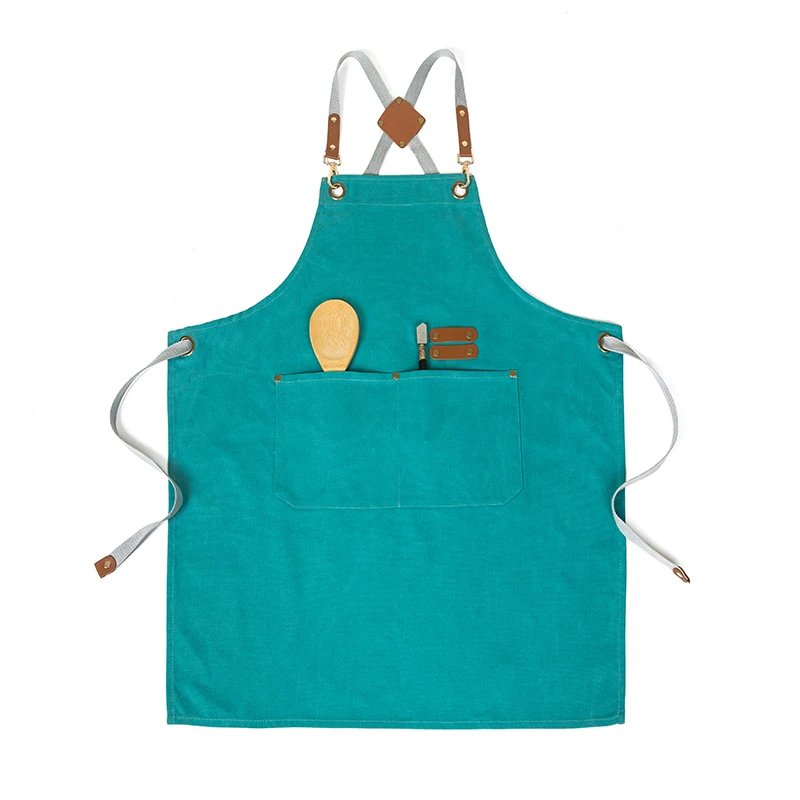 Premium Cotton Apron with Customizable Logo