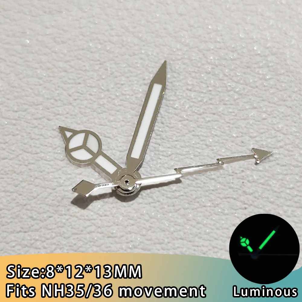Green Luminous Watch Hands - Premium Accessories for Automatic Movement Watches