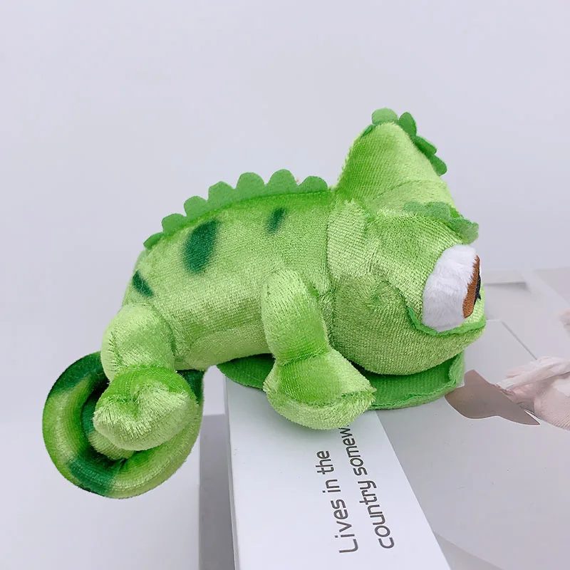 Officiële Disney Tangled Rapunzel Pascal De Kameleon Mini Zacht Pluche Speelgoed