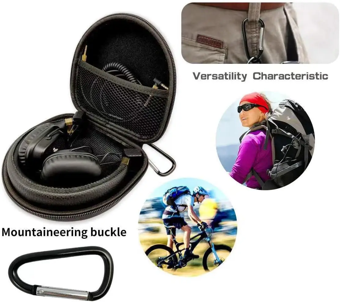 Marshall ブラックヘッドフォン 収納ケース付き Marshall ブラックヘッドフォン 収納ケース付き Marshall ブラック