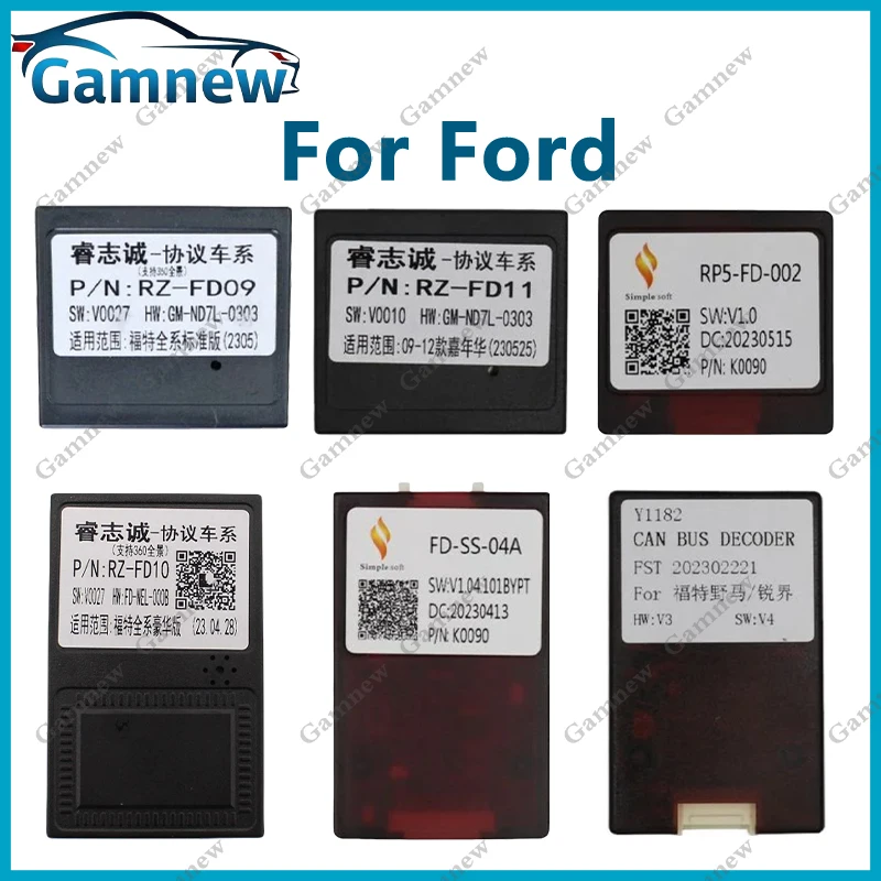 Conversion de données d'accessoires d'unité principale d'android de décodeur Canbus d'autoradio pour la série de Ford