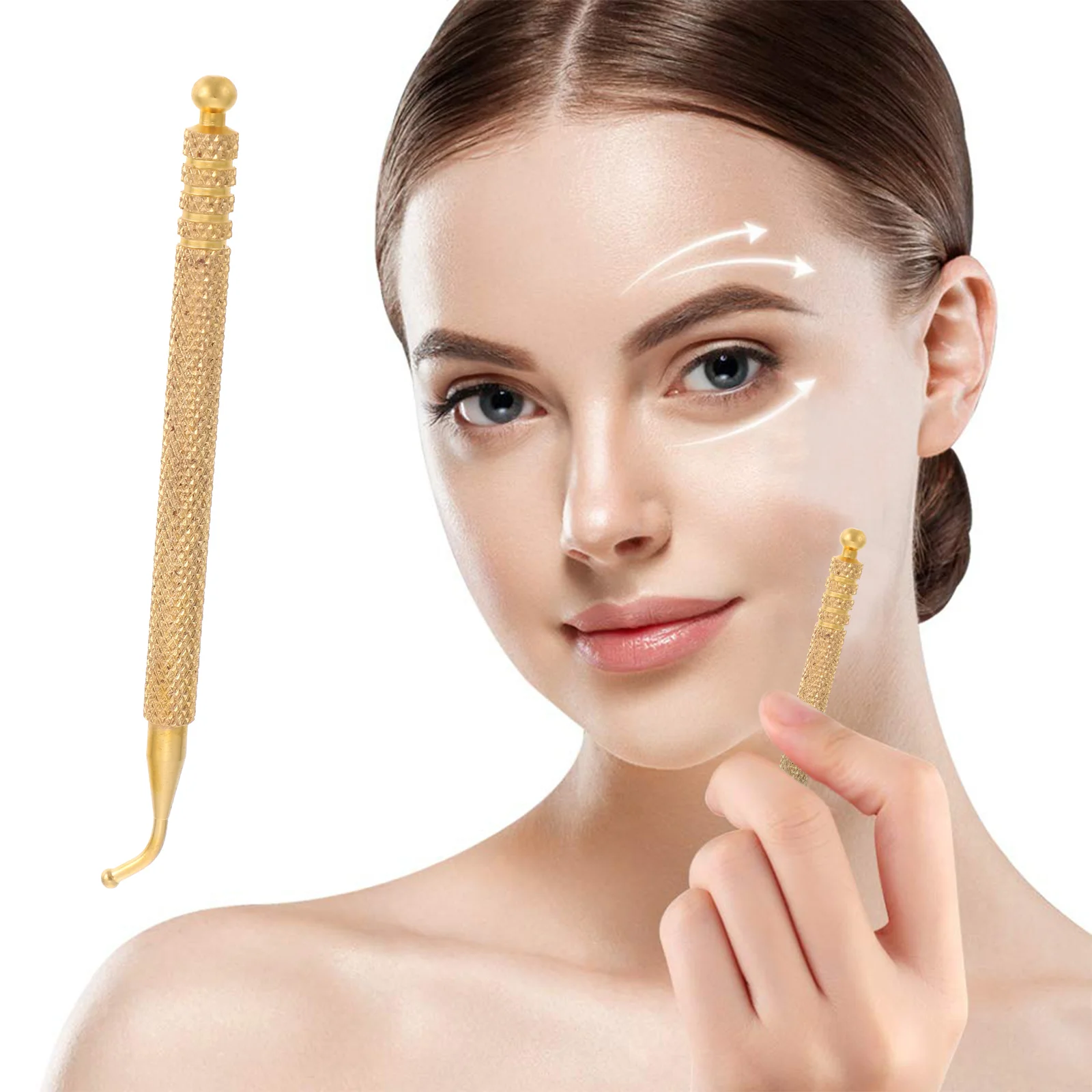 

Elbow Auricular Probe Point Acupressure Pen Massager Ear Copper Acupuncture Pens
