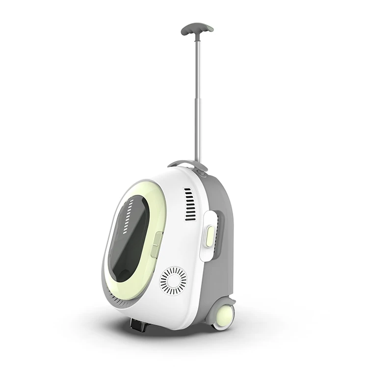 

Premium Quality Pet Carrier Trolley Bag with Wheels for Kitten and Small Puppies