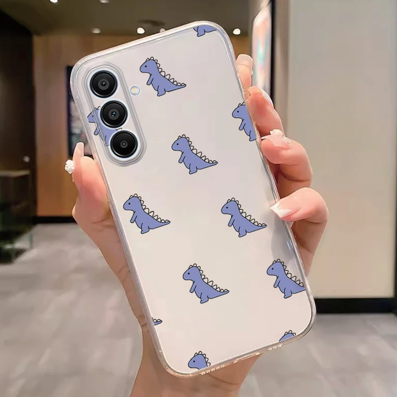 Transparent Cartoon Flower Soft TPU Shockproof Butterfly Phone Case