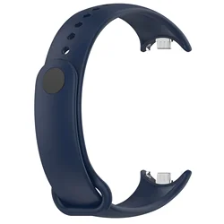 Enhanced Silicone Sport Strap for Fitness Tracker Bracelet - 2025 Edition (DEEP BLUE)