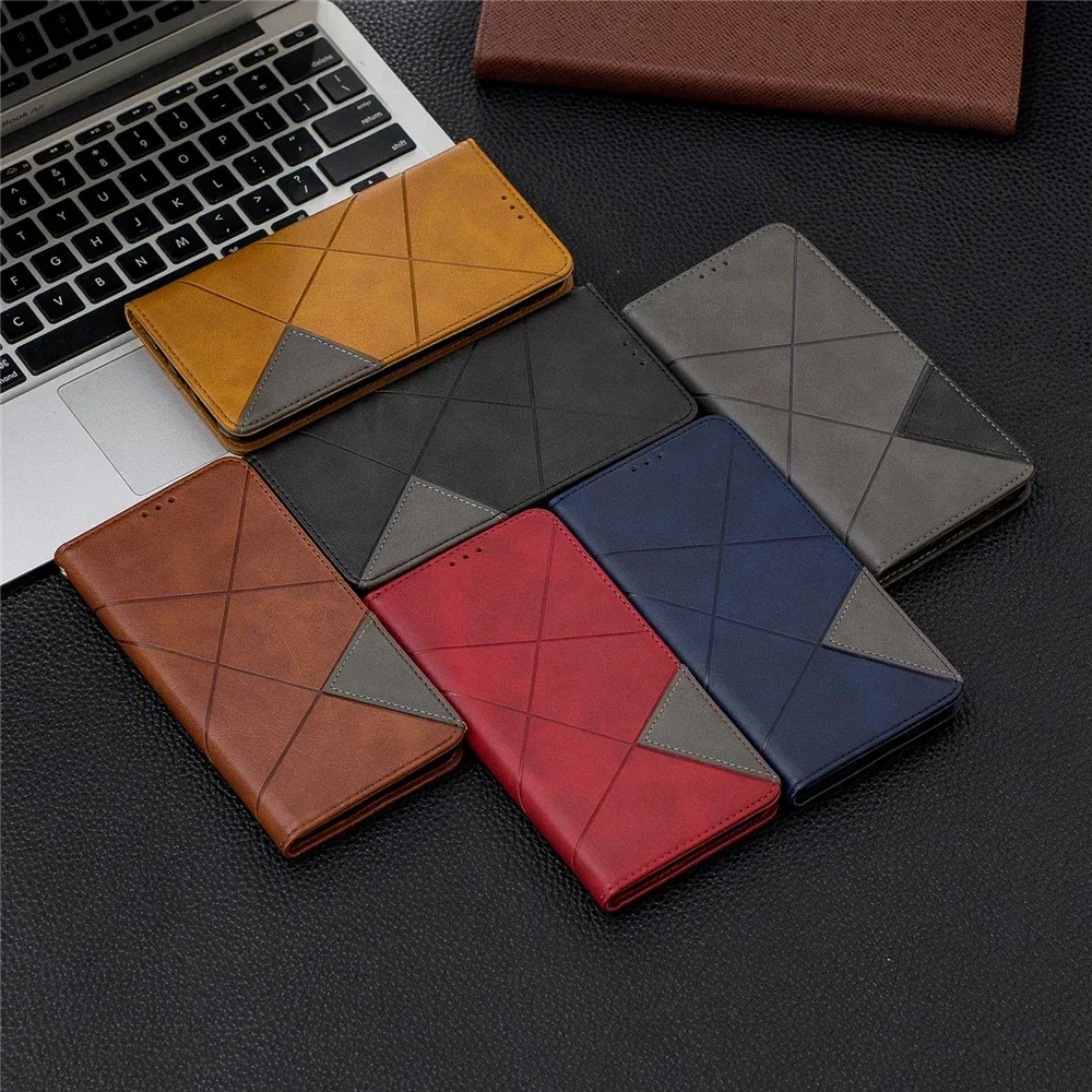 

Luxury Card Slot Wallet Case For Redmi Note 10 9 8 Pro 7 8T 9S 10S 10A 10C 8A 7A 9A 9C Magnetic Leather Flip Book Case Cover