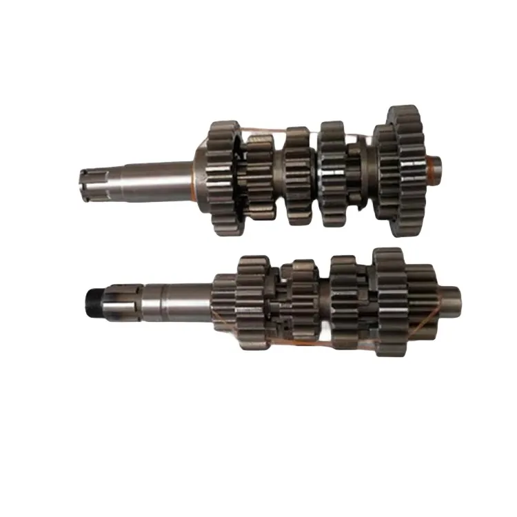 Motorcycle Main Countershaft Gearbox Shaft For YongYuan 350 YY350 YY350-6A YY350-9A 350cc Engine Sets Of Teeth YY 350