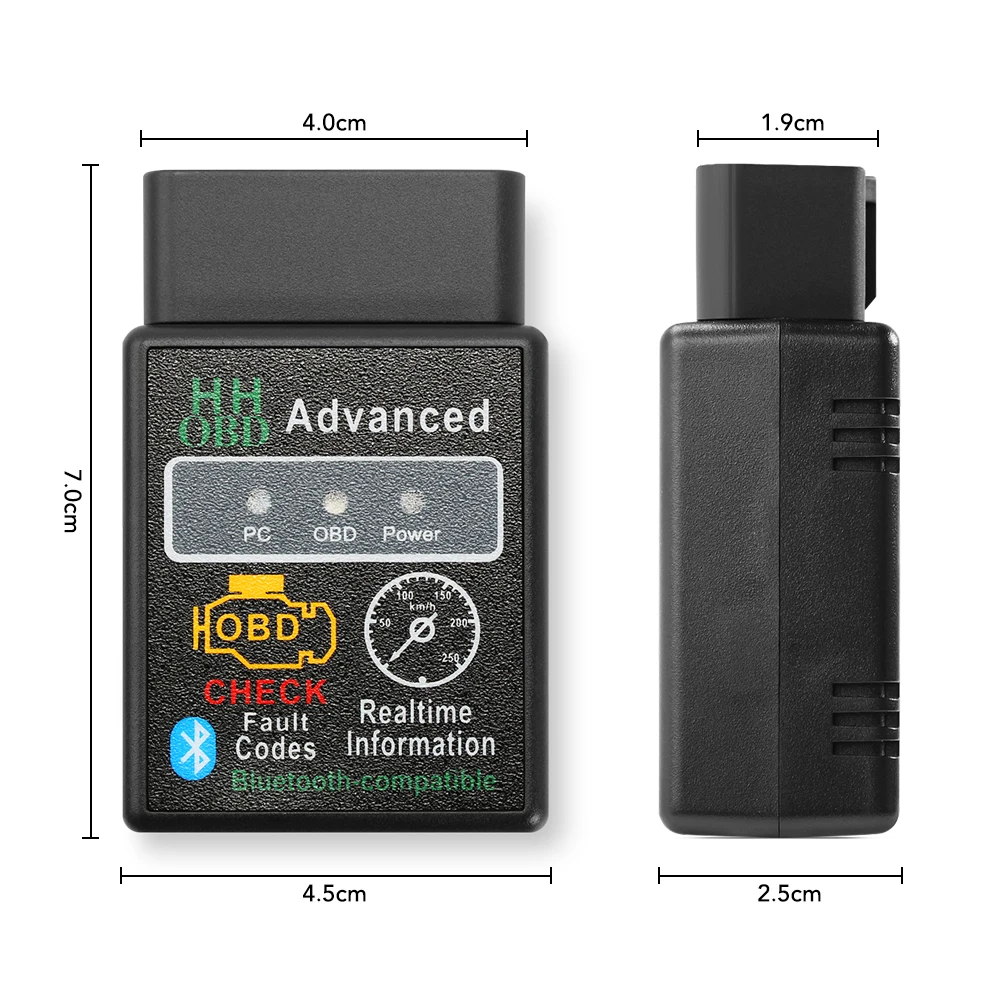 OBD2 Scanner, OBD Code Reader, System Diagnostic Tool ELM327 Bluetooth-compatible OBD2 OBDII Car Diagnostic Tool For VW Polo Golf 4 5 6 7 Beetle MK3 MK4 MK5 MK6 Bora CC Passat B6 B5
