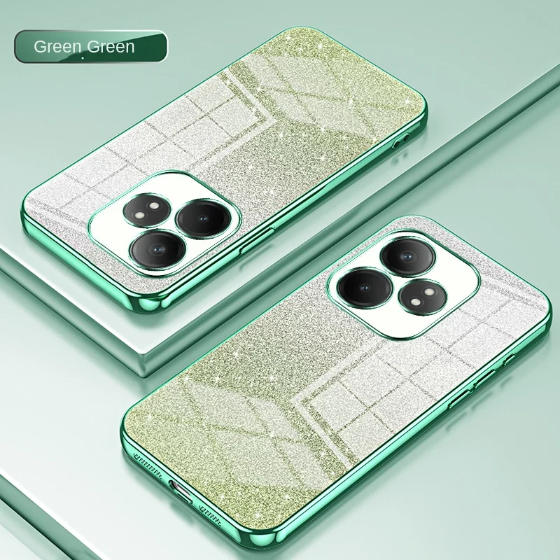 Elegant Soft TPU Glitter Slim Protective Back Cover Case