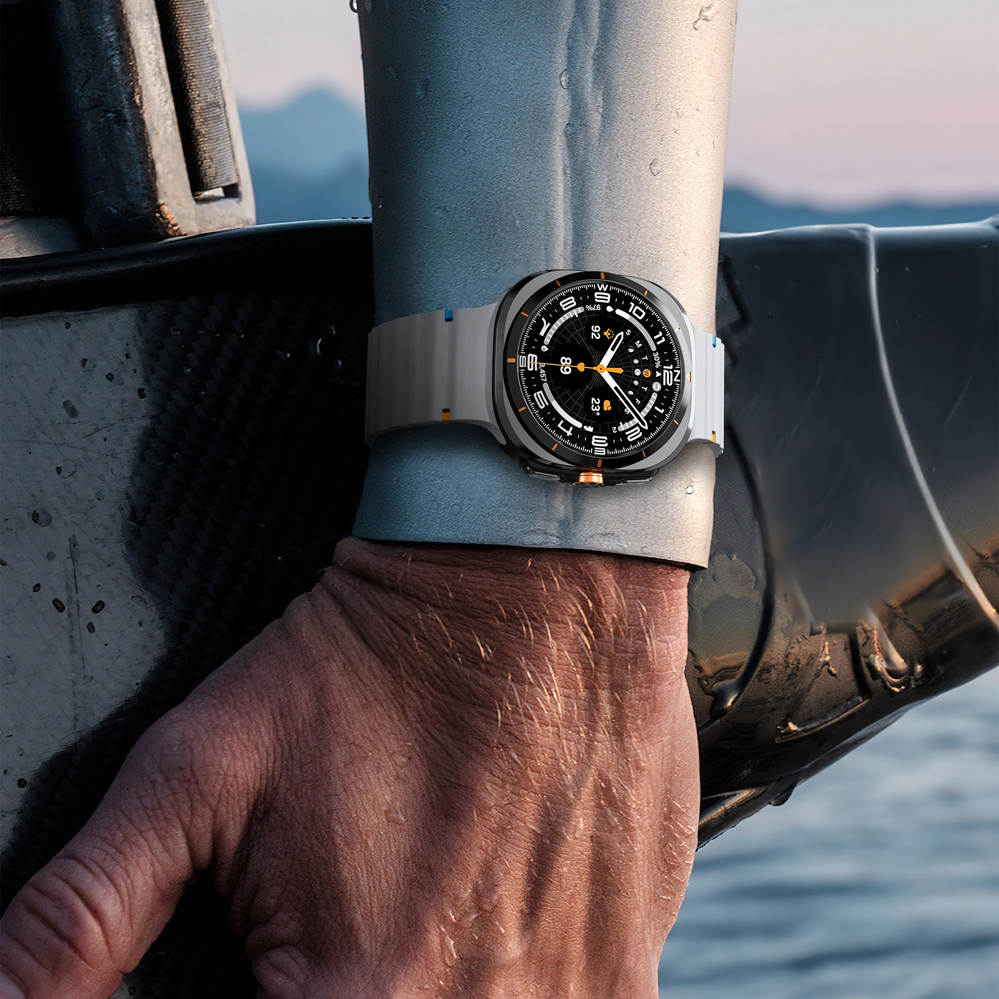 Premium Silicone Strap for Smartwatches - Ultra Durable and Stylish Design