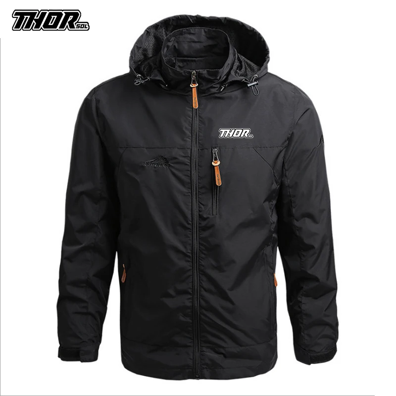 THORSOL Men Cycling Waterproof Jacket MTB Bicycle Windbreaker Motorcycle Clothing Road Mountain Bike Jacket