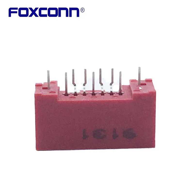 

Красный разъем Foxconn LE18077-554D-4H SATA3.0 SATA7PIN