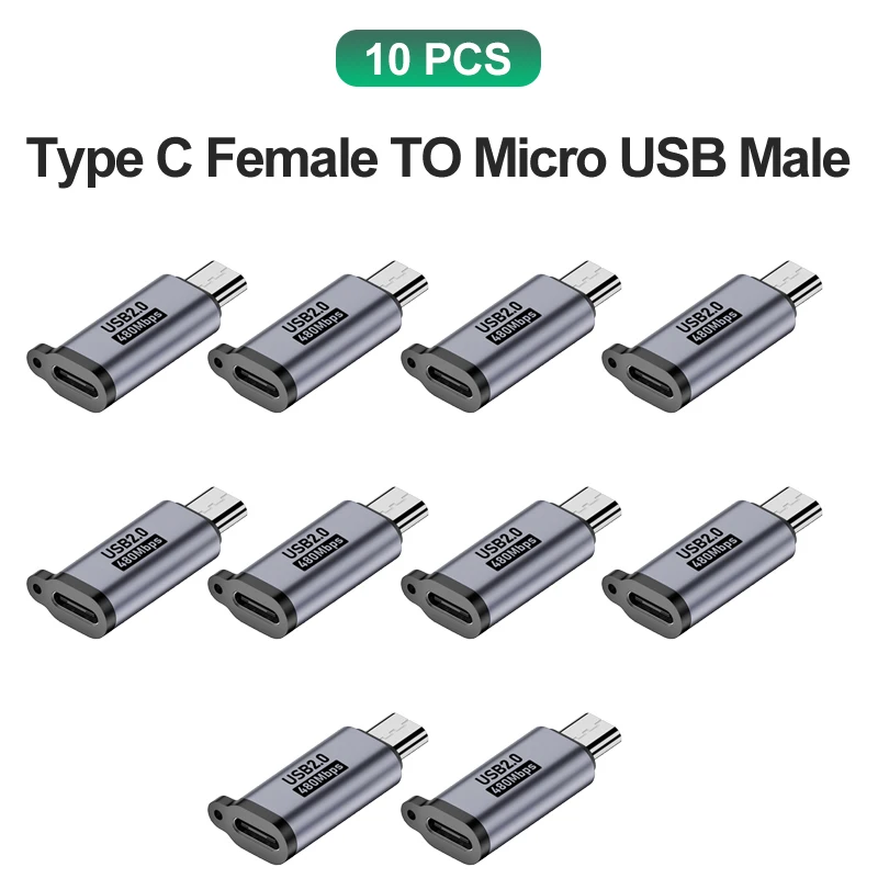 ตัวเลือกสินค้า อะแดปเตอร์ USB-C แปลงเป็น Micro USB - ใช้งานได้กับทุกอุปกรณ์
