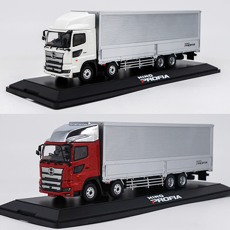 

Diecast Alloy 1:43 Scale HINO TRUCKS Container Truck Car Model Adult Toy Limited Edition Souvenir Collection Gift Static Display
