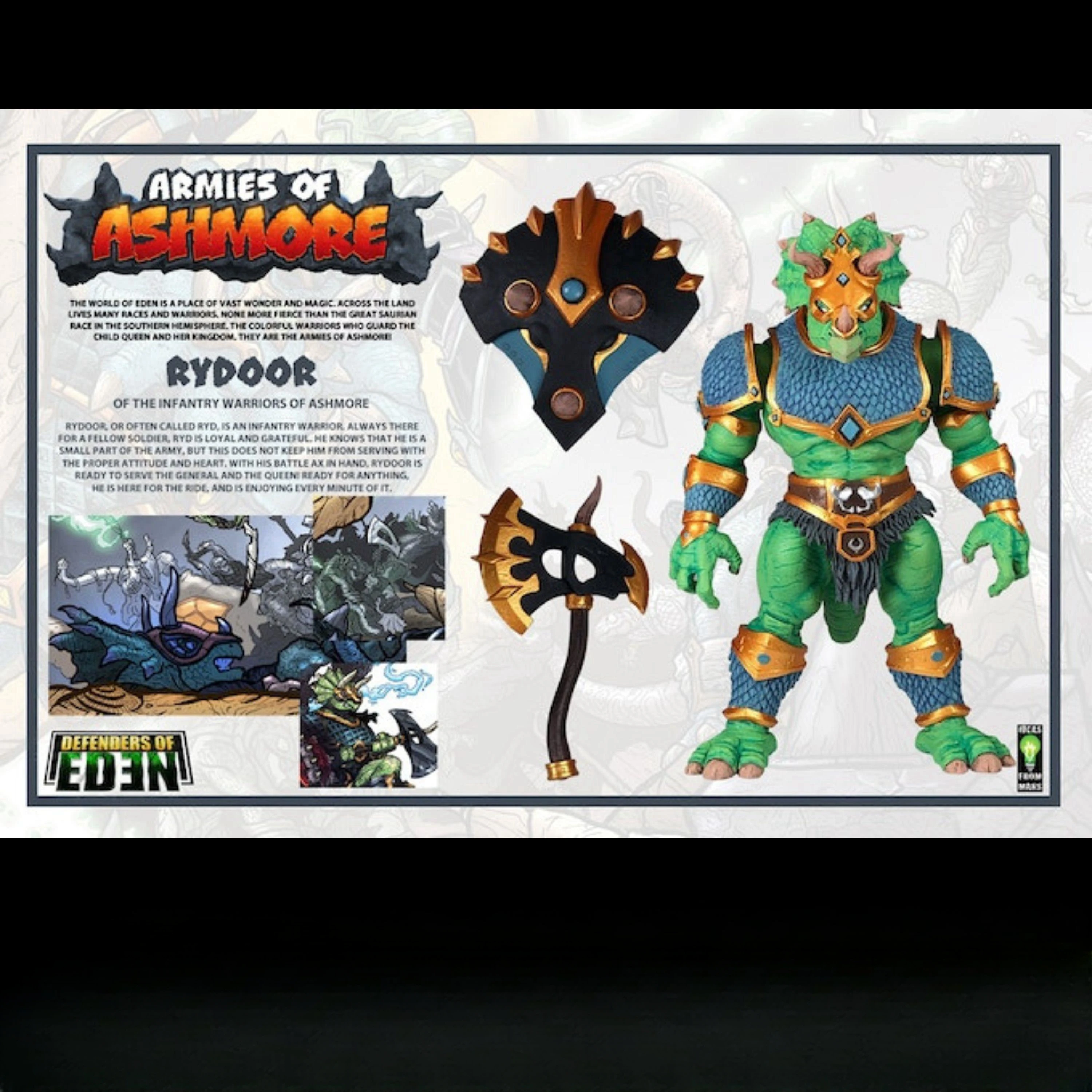 その他 Armies of ashmoore 20cm! Rydoor 1/12 Defenders of Eden Armies of Ashmore Rydoor Vasapo