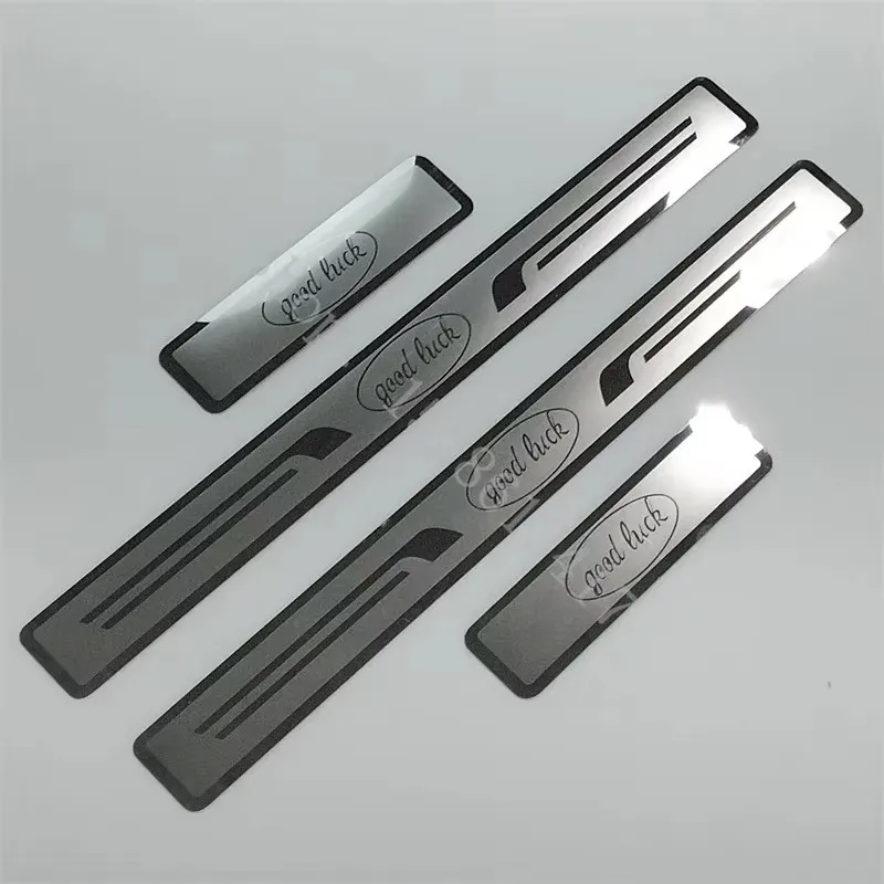 Door Sill Scuff Plate Trim Threshold Pedal Entry Guards Protector for MG MG3 MG4 MG5 Car Accessories