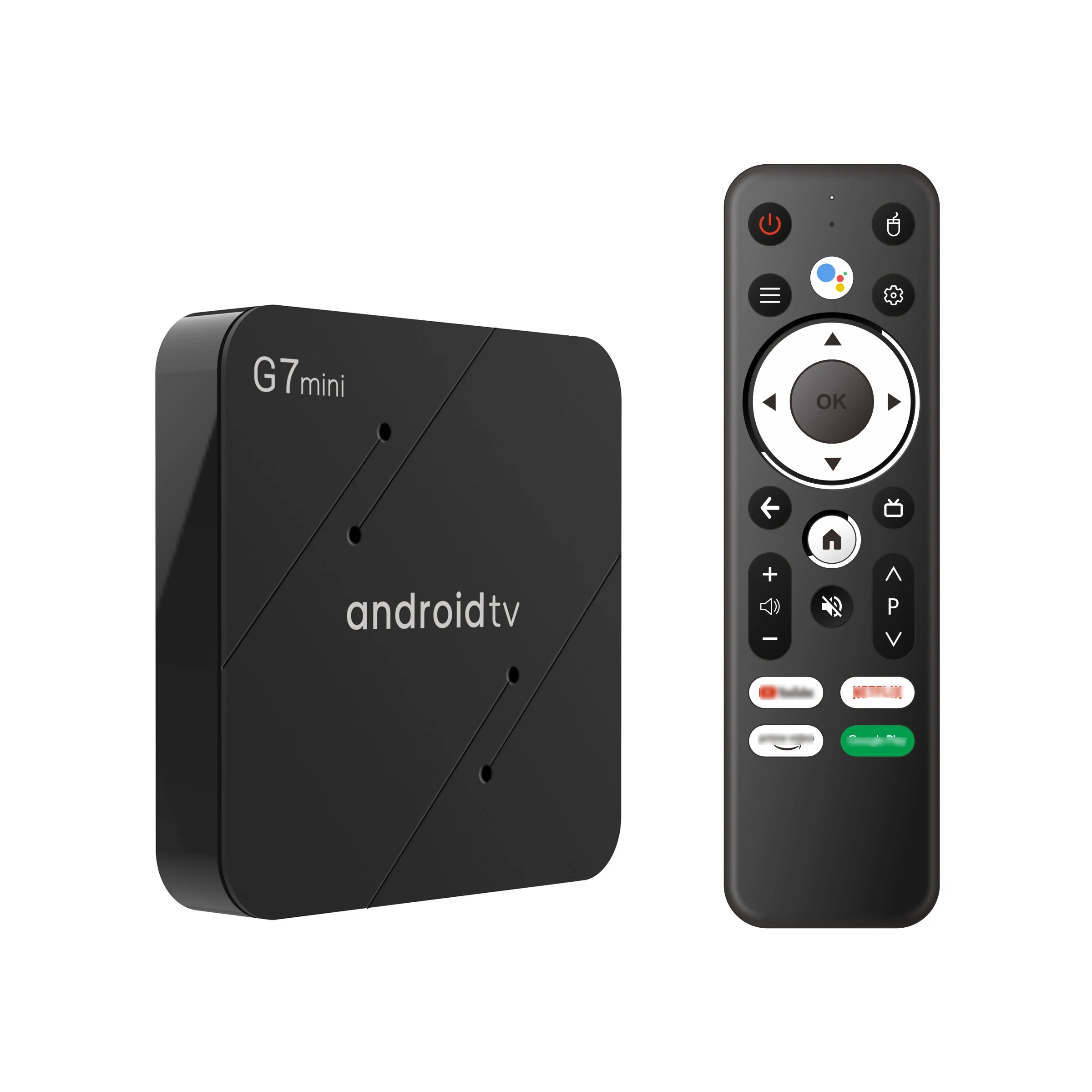 쿼드 코어 스마트 TV 박스, BT 음성 원격 제어, 듀얼 와이파이 셋톱 박스, 안드로이드 11, G7 미니 ATV 박스, S905W2, USB3.0, 2.4G 및 5G, 2G16G