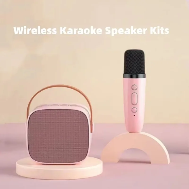 Portable Wireless Dual Microphones Karaoke Machine HomeKTV DSP - Image 3