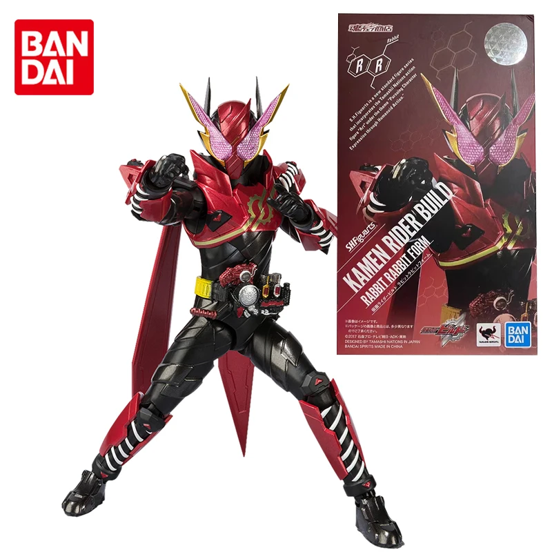 

Оригинальный SHF Kamen Rider от Bandai, конструктор Серебристый Kiryu с подвижными суставами, фигурки героев аниме, игрушки для мальчиков и девочек, подарок для детей