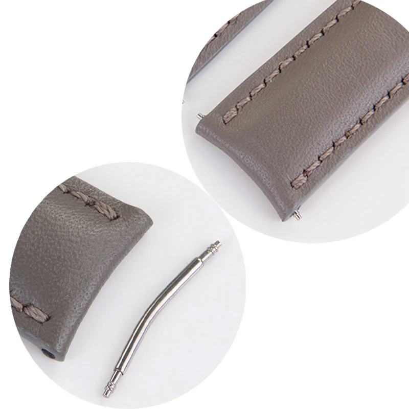 Curved Stainless Steel Watch Strap Link Pins, Set of 10