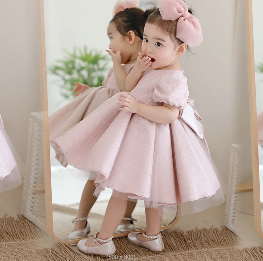 Robe Princesse Bébé Fille Robe De Baptême Bébé Fille Dentelle