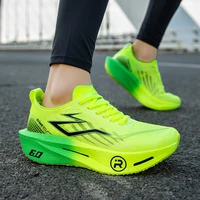 Chaussures de sport légères pour hommes et femmes, avec plaque en carbone, pour la course, la marche, le basketball et les activités de plein air 4