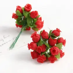Elegant Artificial Rose Bouquet - Home, Wedding & Event Decor - 72PCS (Red)