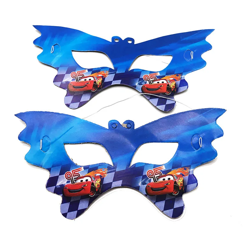 thumbnail image 1 of Juego de vajilla desechable para fiesta de cumpleaños de Disney Pixar Cars Lightning Mcqueen, pancarta, telón de fondo, globos, suministros para niños, 1 of 5