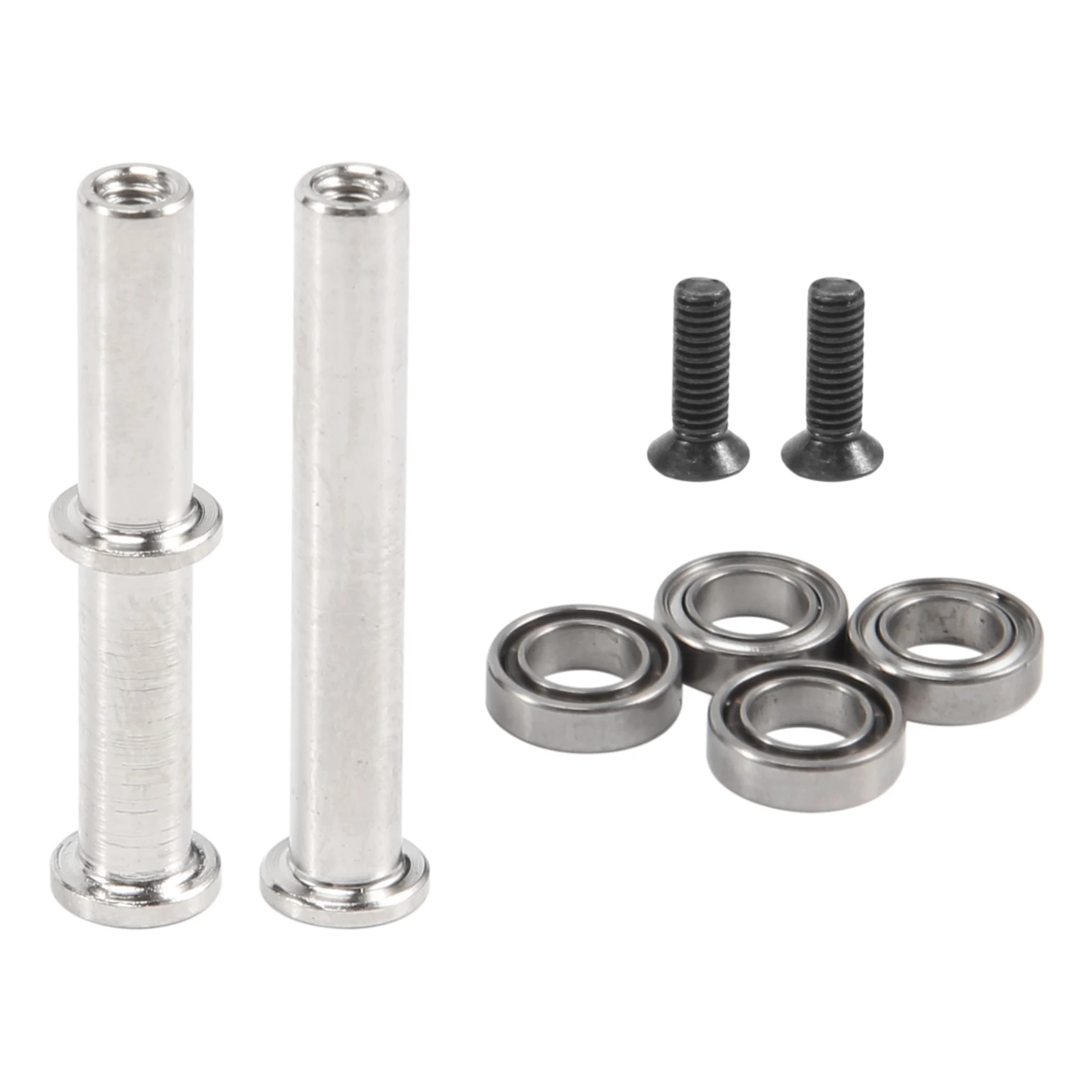 

2 Pcs Steering Column with Bearing for 144001 144010 124016 124017 124019 RC Car Upgrade Parts Accessories