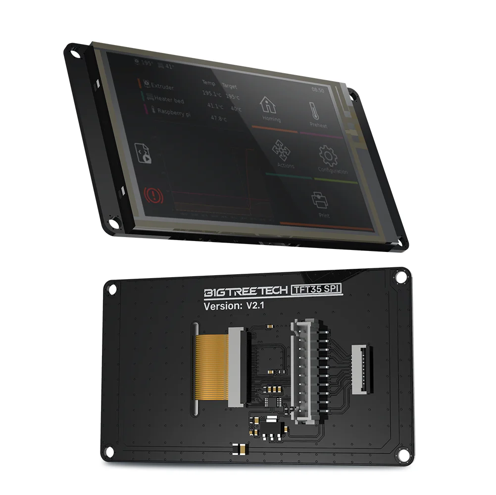 Bigtreetech-touch Screen Impressora 3d Peças Placa-mãe 3.5 Io2can Módulo V1.0 Tft35 Spi V2.1 Cb1 Manta M4p M8p - Imagem 4