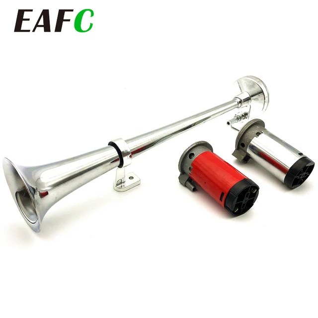 150DB Auto Air Horn Super Laut 12V Einzigen Trompete Laut Kompressor für  Auto Lkw Boot Zug Horn Hupe Für auto Sound Signal - AliExpress