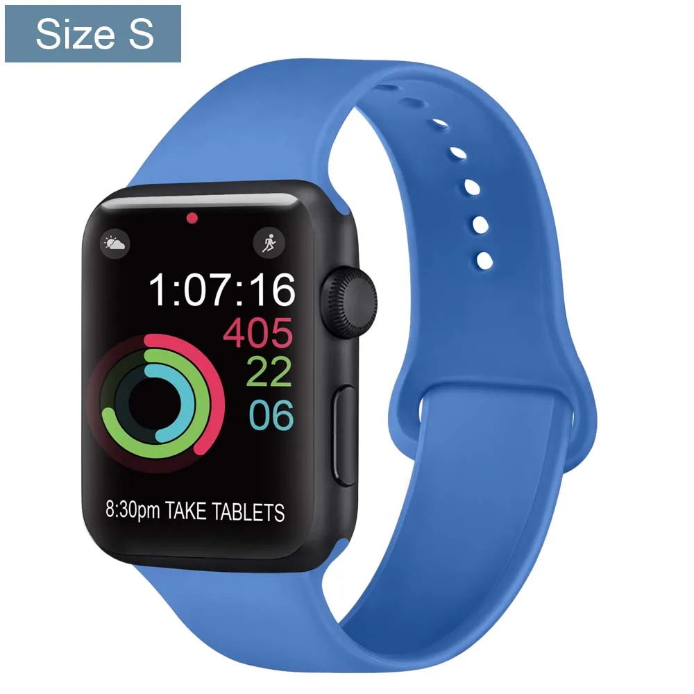 ตัวเลือกสินค้า สร้อยข้อมือซิลิโคนกันกระแทก Apple Watch