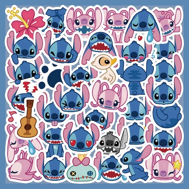 Big Lens store Stitch Stickers (3 Pcs/Pack)