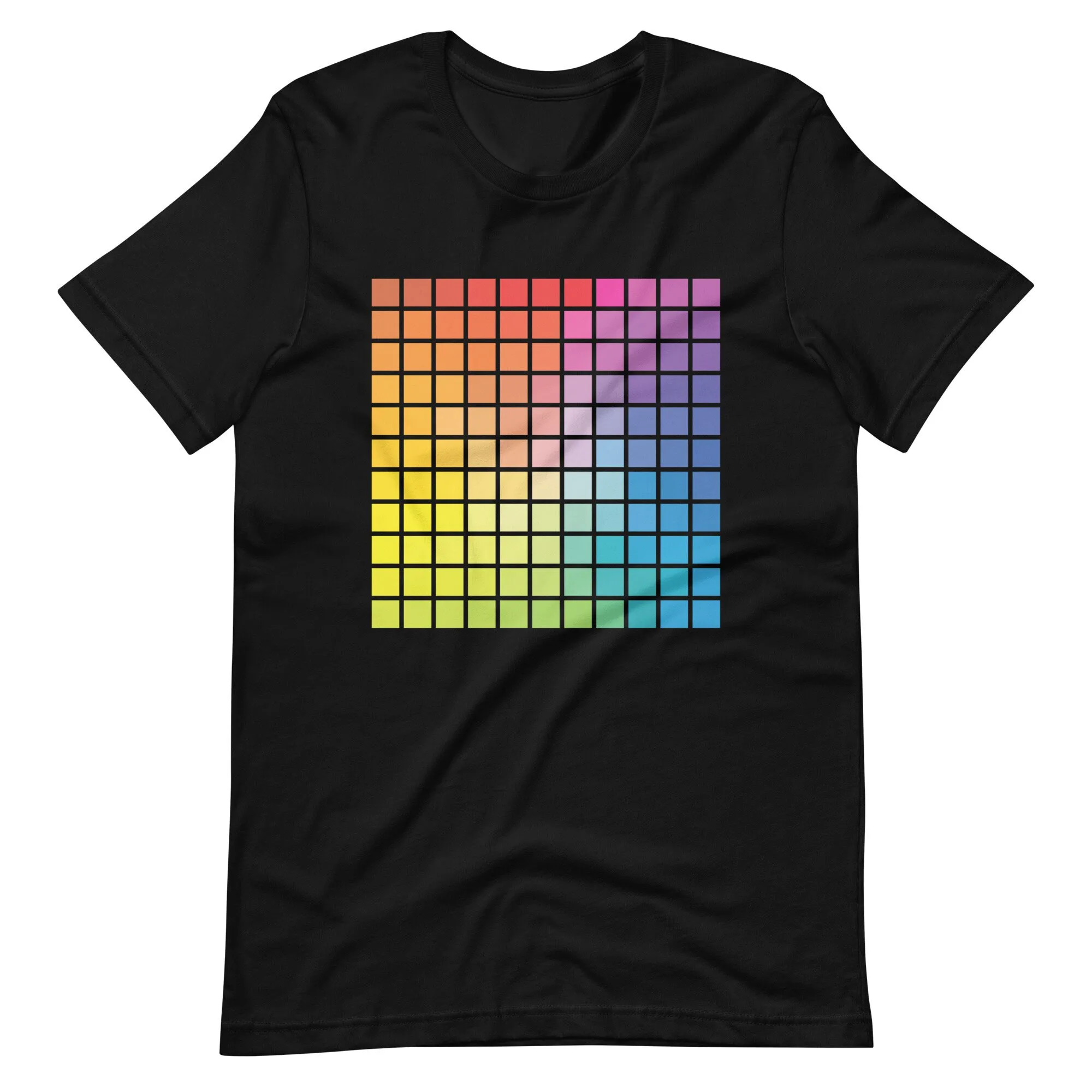 Hues And Cues Gioco Da Tavolo Arcobaleno Unisex Soft Bella Canvas T-Shirt