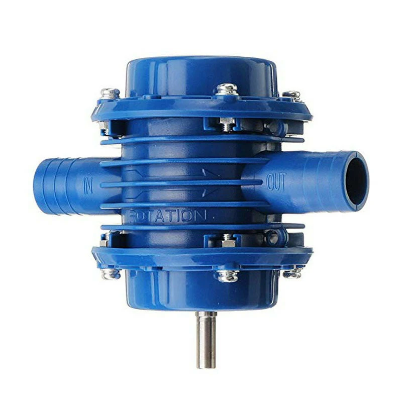 

Blue Electric Drill Water Pump Self-Priming DC Pumping Self-Priming Centrifugal Pump Household Electric Drill Accessories