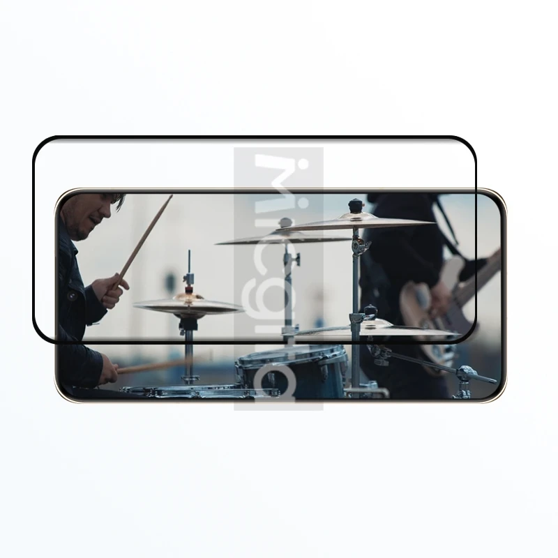 2 + 2/For Honor 400Pro واقي شاشة منحني عالمي ثلاثي...