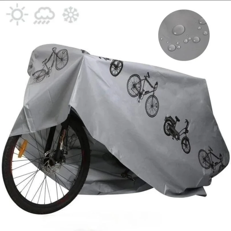 Bicycle Waterproof Raincover Motorcycle Bike Cover Outdoor Snow Rain Sunshine Bicycle Cover