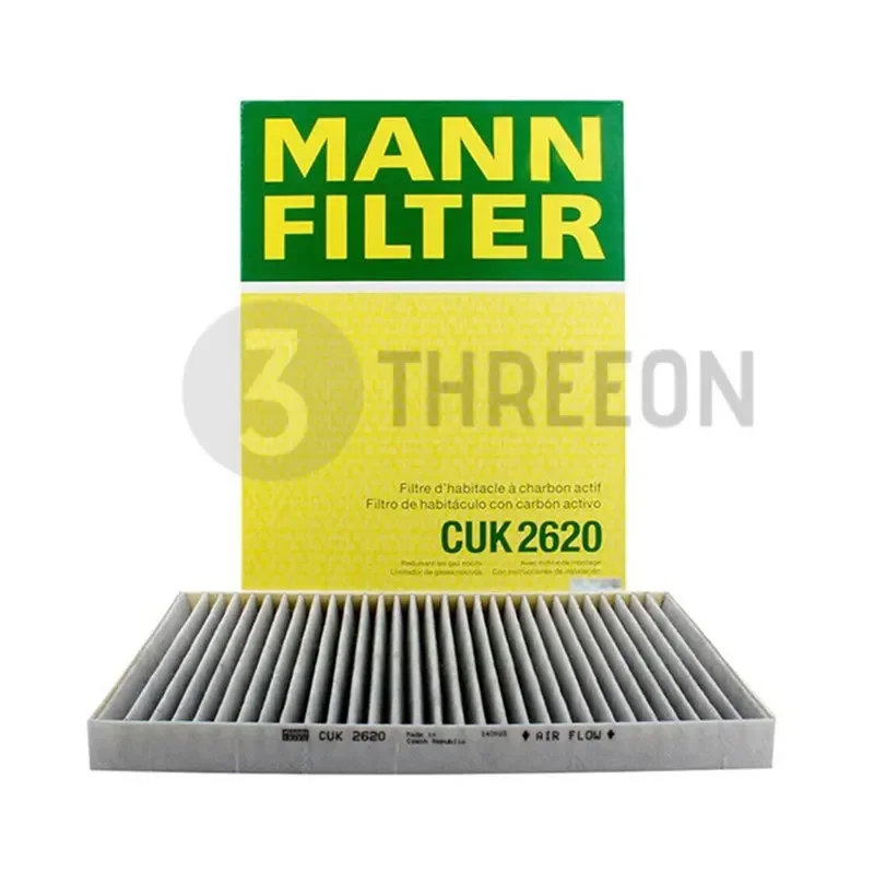 

MANN FILTER CU2620/CUK2620/FP2620 Cabin Filter For NISSAN X-Trail Qashqai RENAULT Koleos 278912FL0A-D403 27891-JY15A-A129