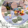 10-100Pcs Sage Green Napkins for Wedding Boho Gauze Table Napkins 50x50cm Serving Table Decor Dinner Towel Cocktail Napkins 2