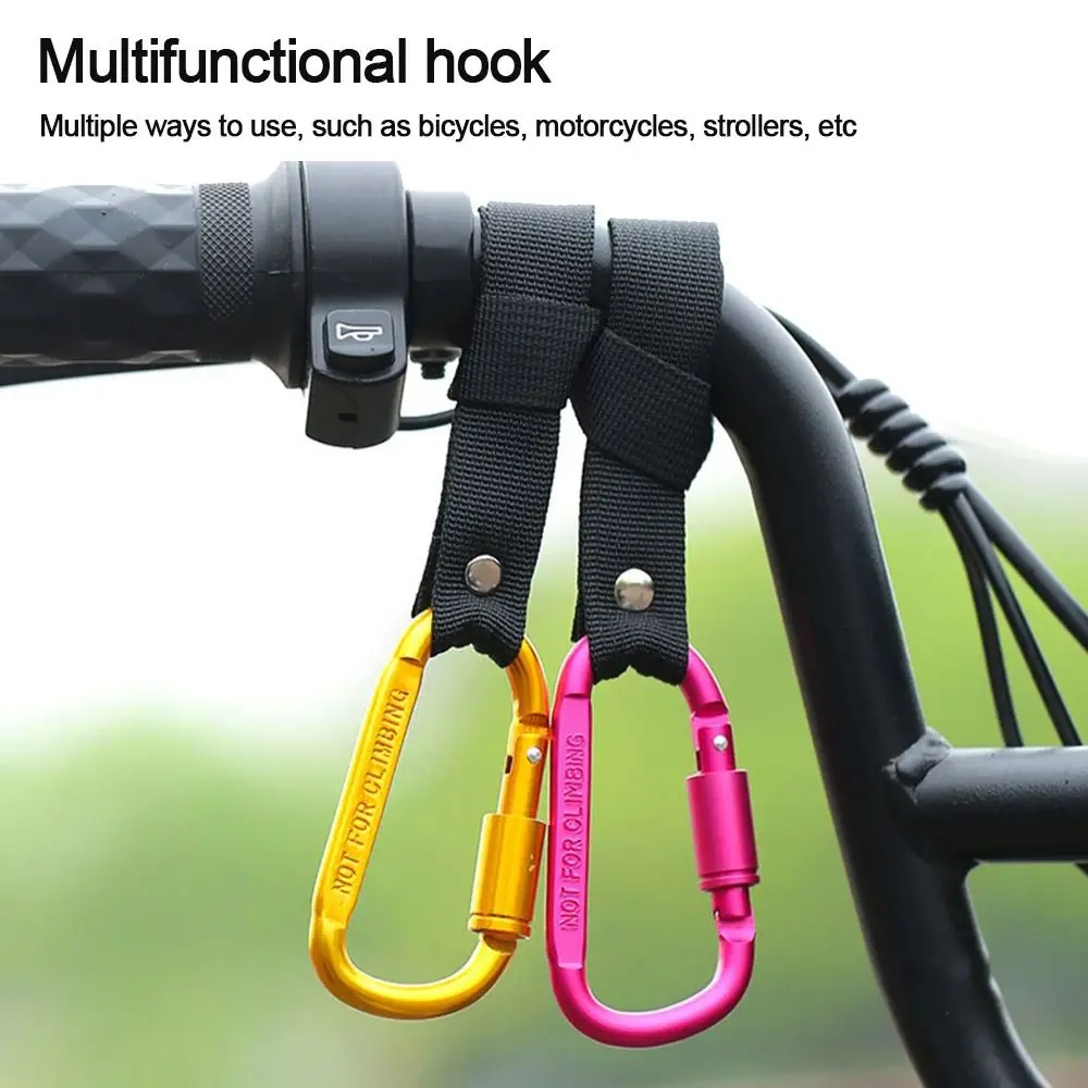 Aluminum Alloy Multicolor Stroller Hooks Durable Cart Accessories