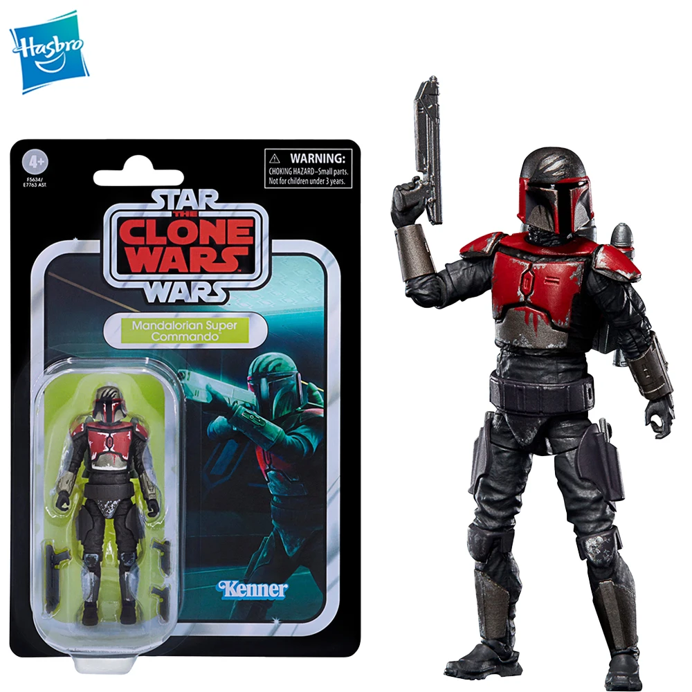 

[In-Stock] Hasbro Star Wars The Vintage Collection Mandalorian Super Commando 3.75-Inch-Scale New Action Figures Model Toys