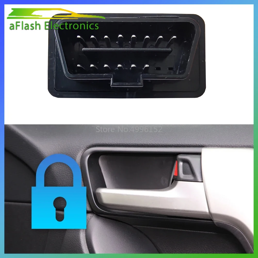 

For Toyota Land Cruiser Prado J150 2010-2023 Auto OBD Speed Lock Car Door Close Device Automatic Locking Closer Open Unlock Gate