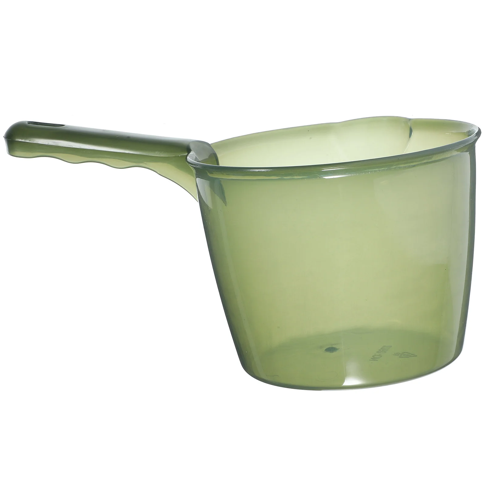 Large Size Transparent Thickened Water Ladle Kitchen Gadgets Bath Scoop Household Spoon For Portable Dippers Reusable Water