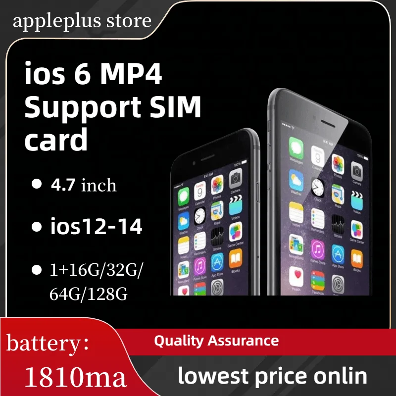 Mp4 Player Android i15plus i8 i6plus ios5s i12 i11pro phon7 i8plus XR iXSM ios i11pro i6s iSE phon12p i12mini i15promax